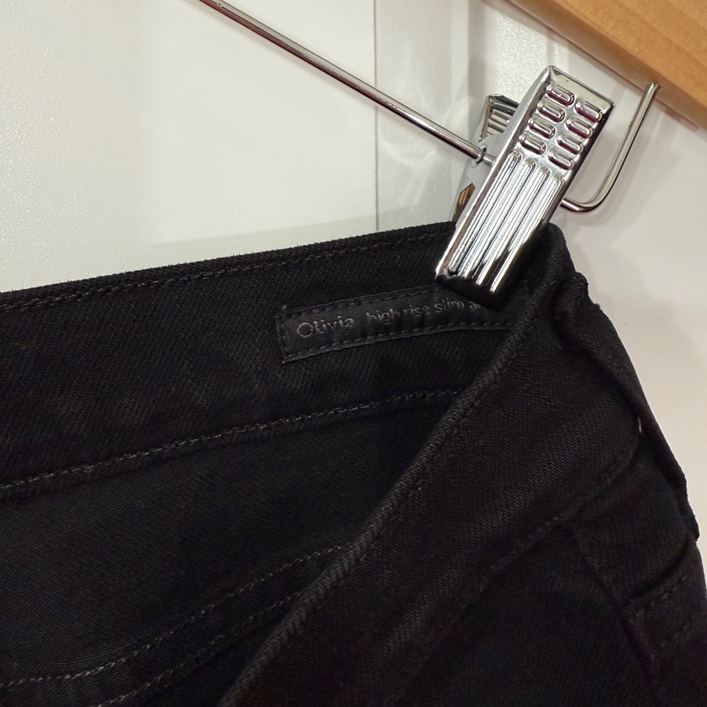 Citizens of Humanity Olivia high rise slim ankle Black Jeans Size 25 in Women’s - Picture 7 of 9